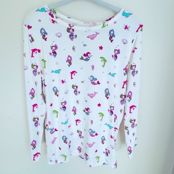 NWT Bellabu Bear Bamboo Mermaid Pajamas Set Size 6 - Picture 3 of 5